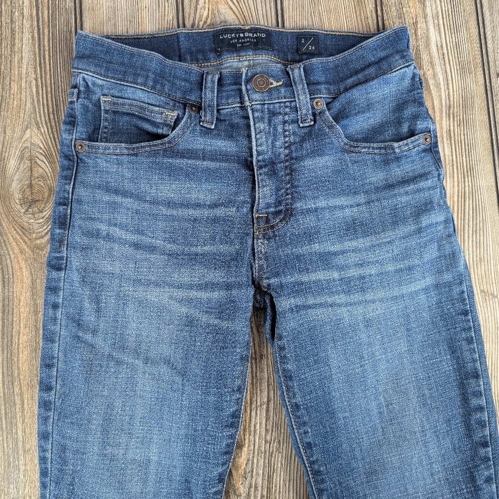 Lucky Brand size 2 Mid-rise Ava Crop Jeans - Picture 6 of 14